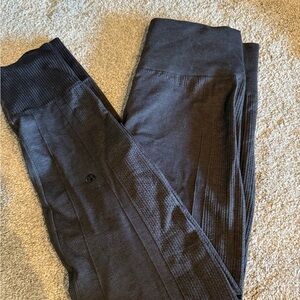 lululemon athletica Charcoal Knit Leggings